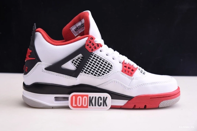 Rep 4 Air DC7770-160 (2020) Fire Retro Jordan Red 0714